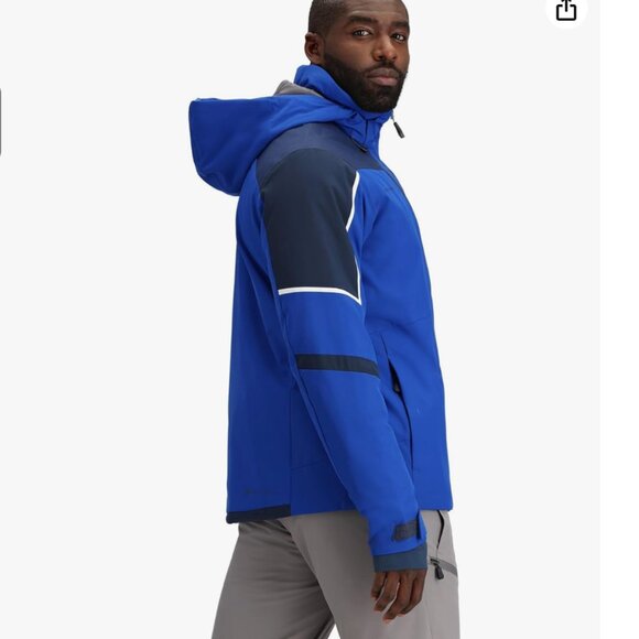 Obermeyer Foundation Alpine Ski Hooded Snowboard Jacket Coat - Picture 4 of 16